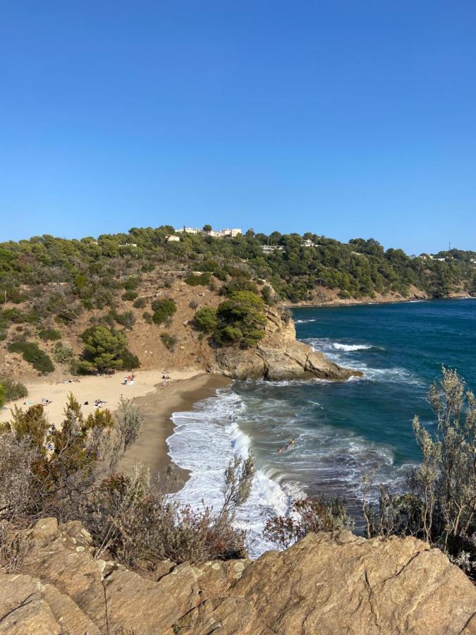 Studio 150 M De Plage Golfe De Saint-Tropez Cavalaire-sur-Mer Exteriér fotografie